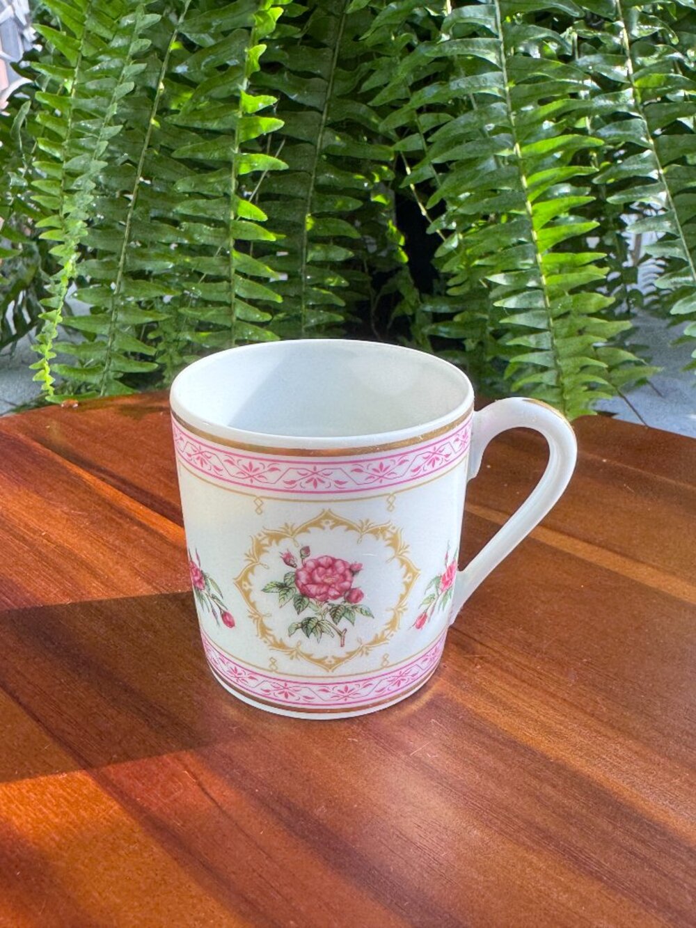 Haviland Limoges Empress Josephine Demitasse Pink Cup Only